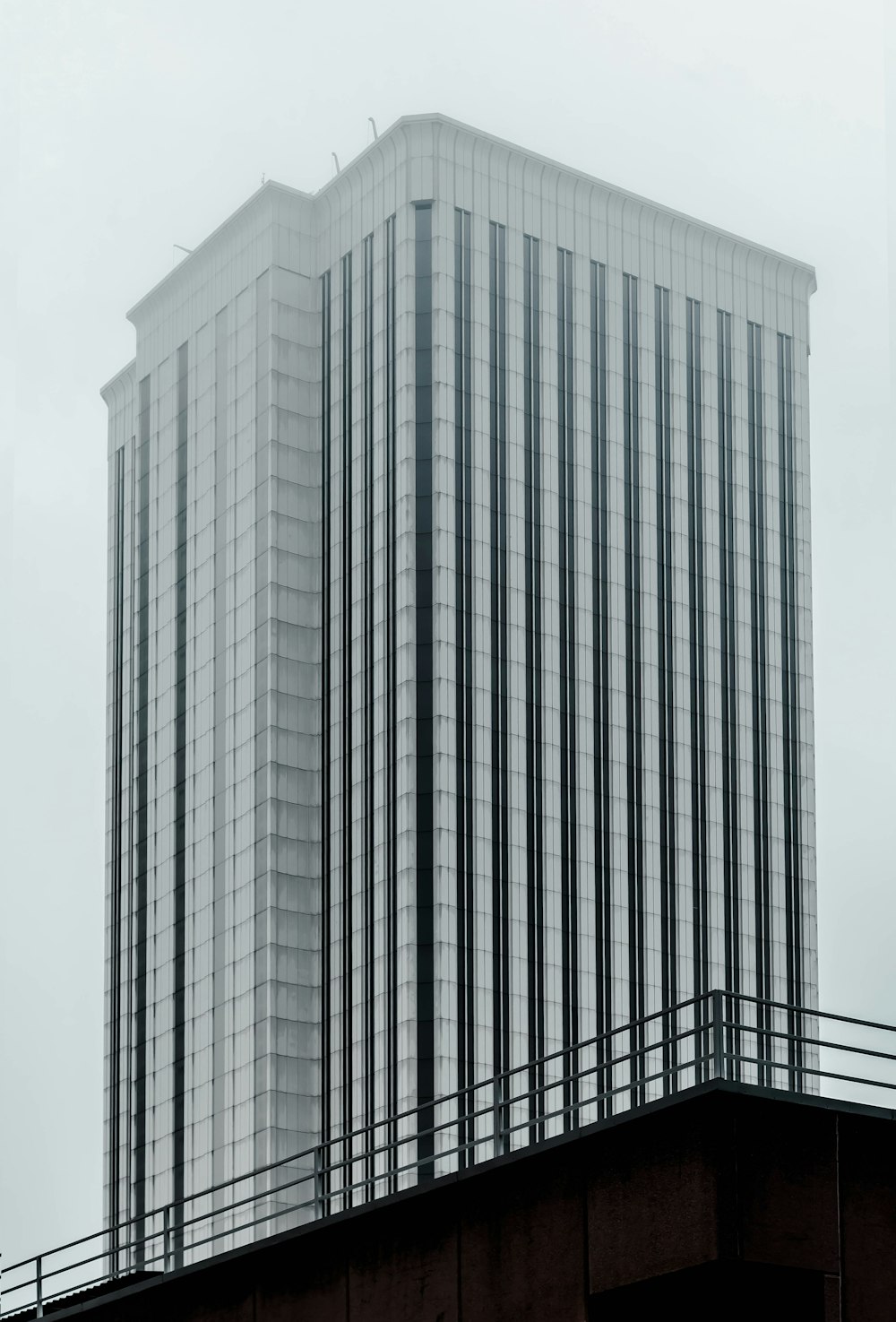 white high-rise building