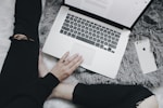 silver MacBook Pro