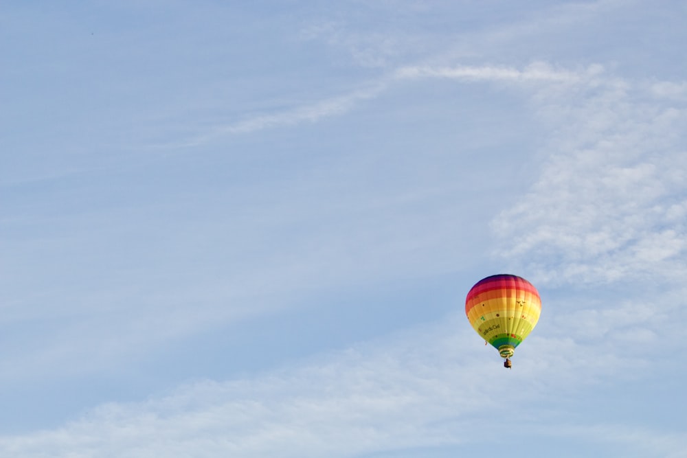 Regla de los tercios fotografía de globo aerostático