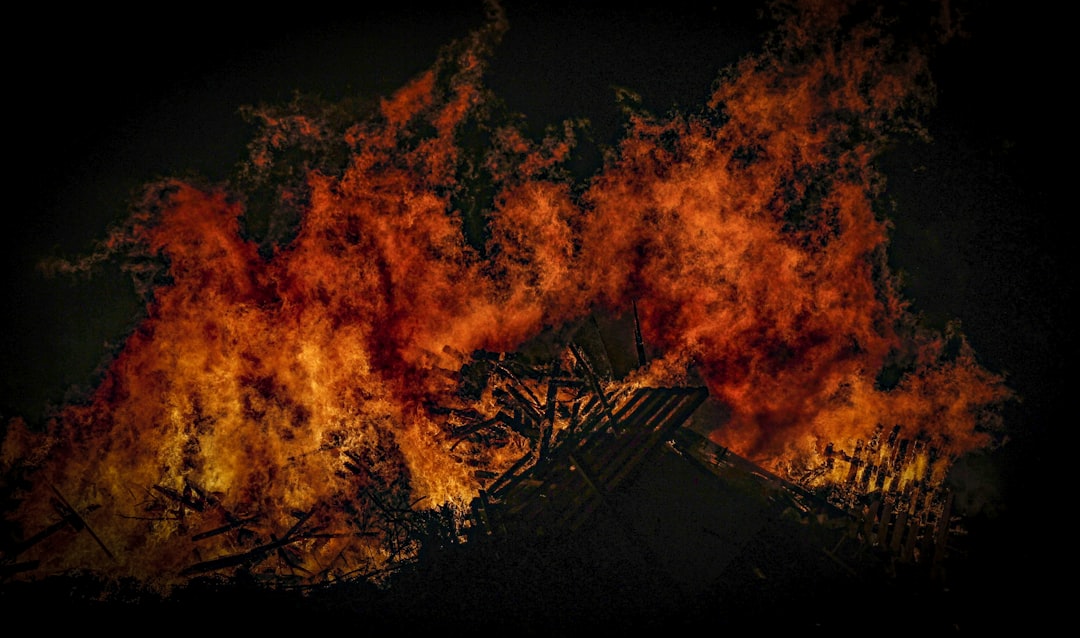 burning structure, Bonfire Night