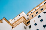 white and yellow concrete building