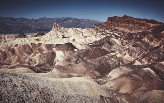 landscape photography of mountain ranges in Death Valley National Park United States