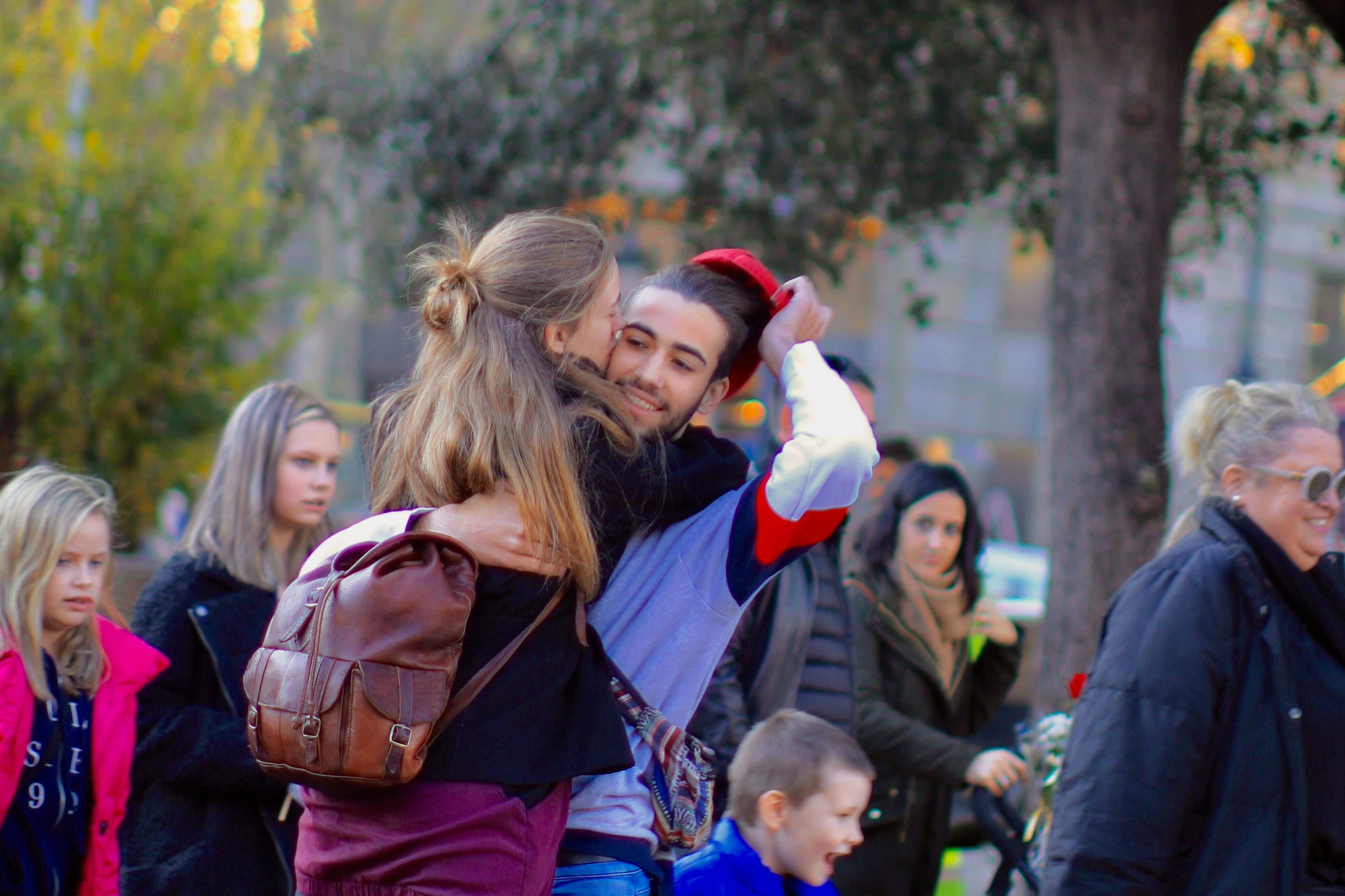 Люди в барселоне