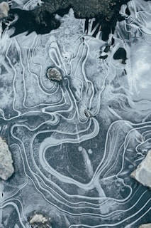 aerial view photography of body of water