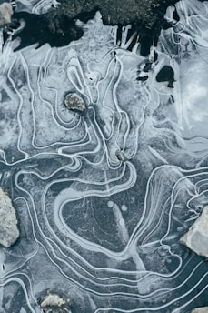 aerial view photography of body of water
