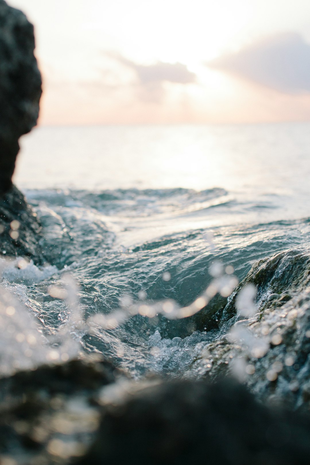 Waterproof watch in water