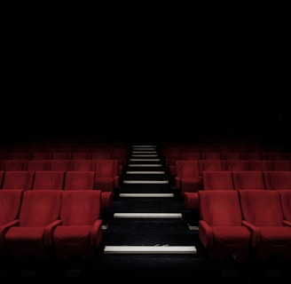 red cinema chair