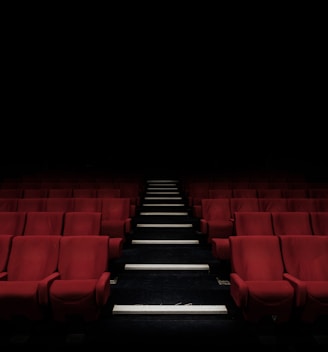 red cinema chair