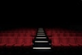 red cinema chair