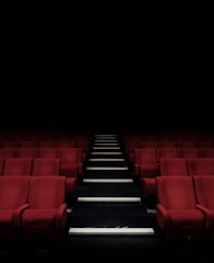 red cinema chair