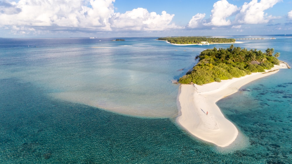 photography of island during daytime