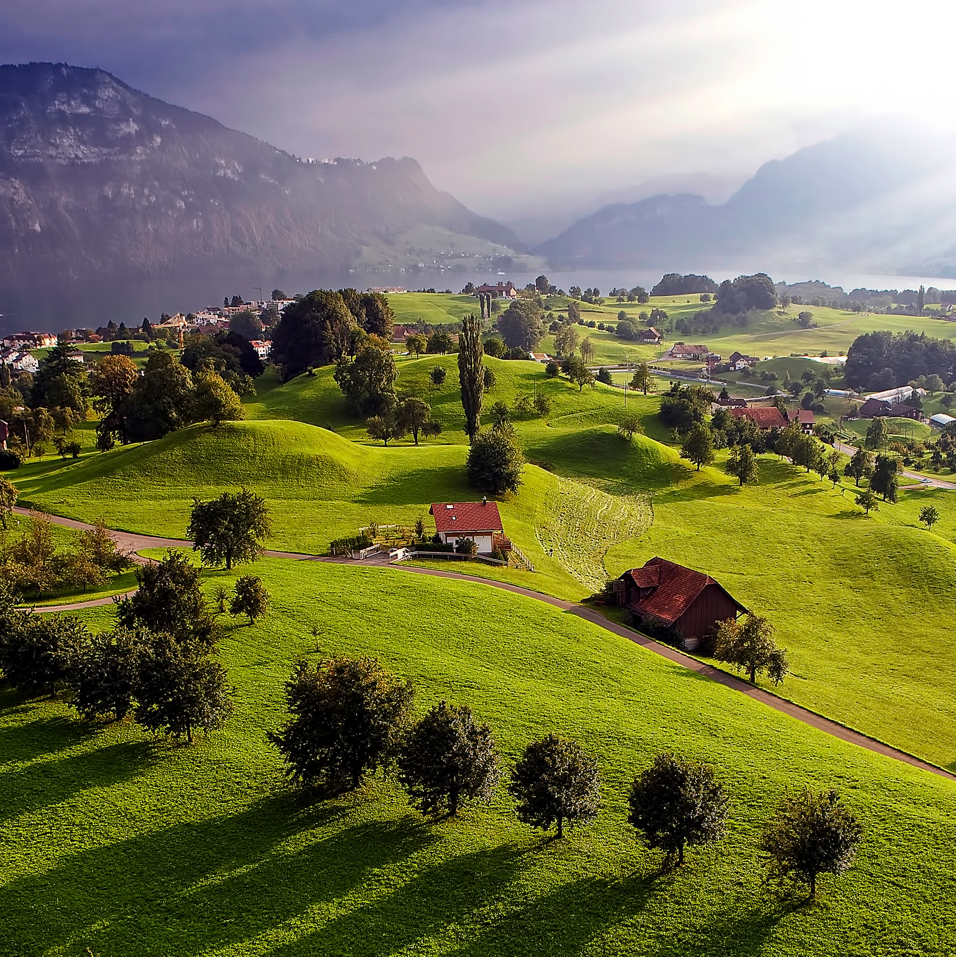 Montagnes des Alpes suisses