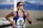 selective focus photography of woman running
