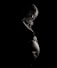 pregnant woman holding tummy