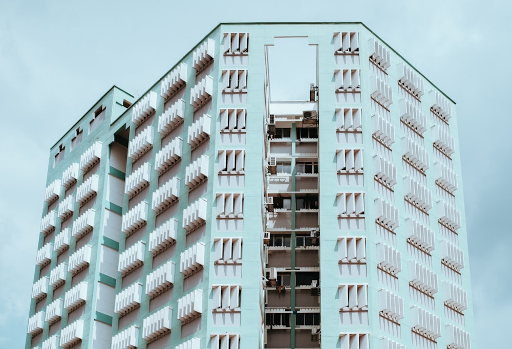 white concrete building