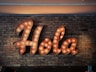 Hola LED signage