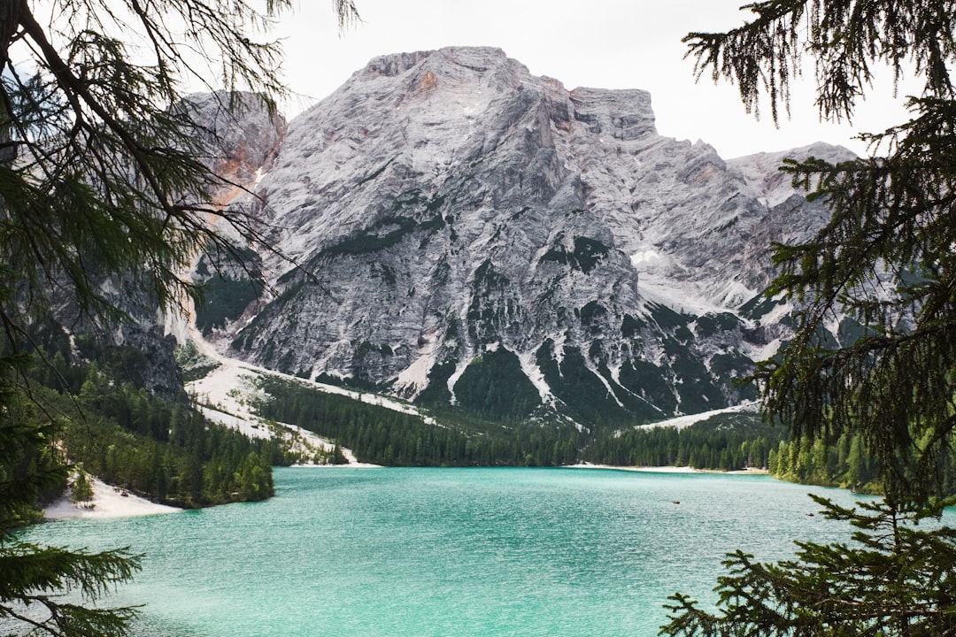 travelers stories about Glacial lake in Lago di Braies, Italy