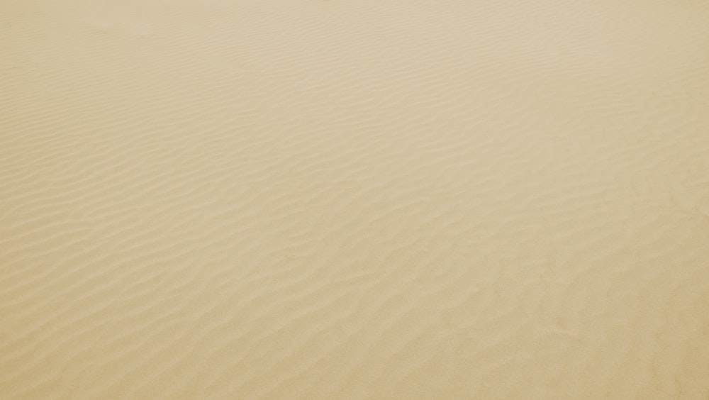 Vista a volo d'uccello del deserto