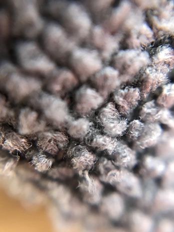 A close-up of the texture of a thermal insulation material.