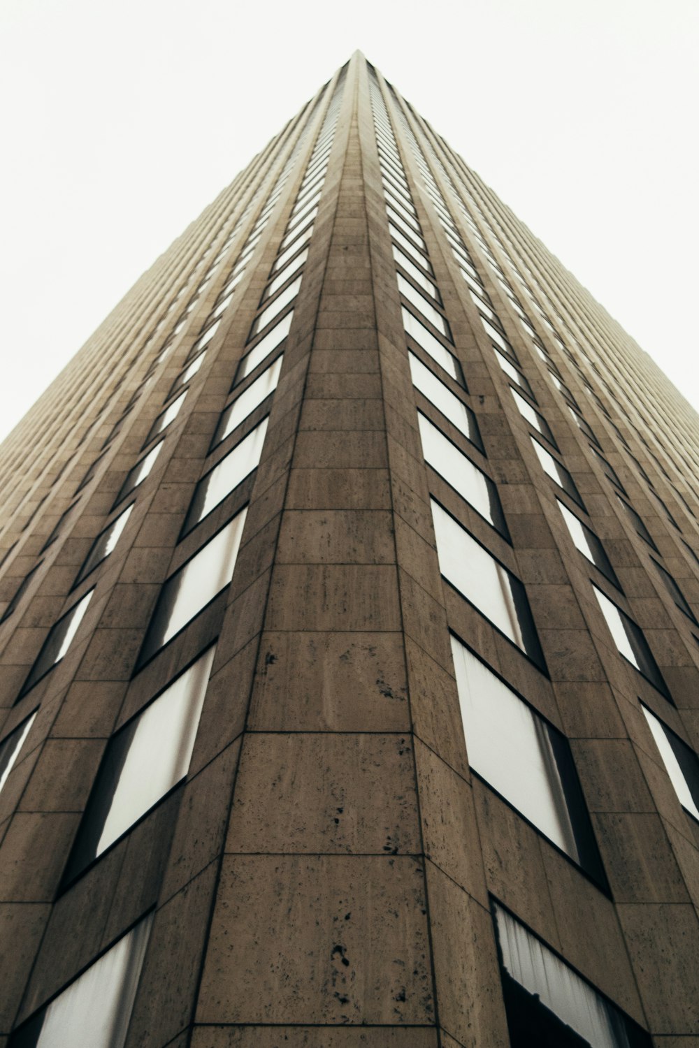 low angle photography of high-rise building