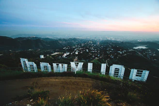 A breathtaking panoramic view of a famous tourist landmark at sunset.