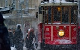 photo of people near tram train