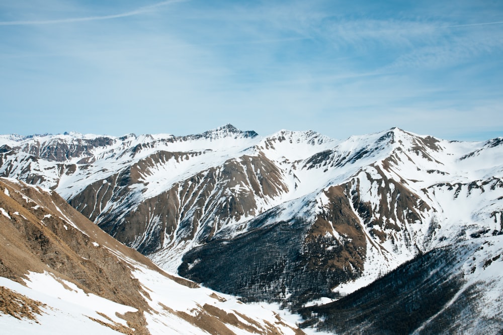 glacier mountain under blue sky at daytime