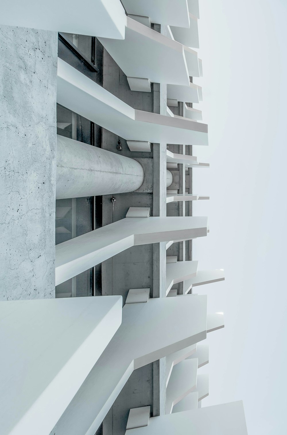 white concrete building