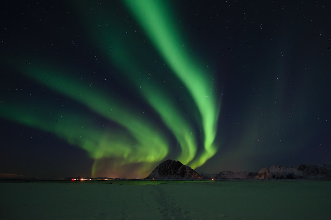 time lapse photography of Northern Lights