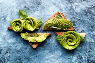 sliced vegetables