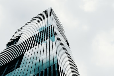low-angle photo of high-rise building