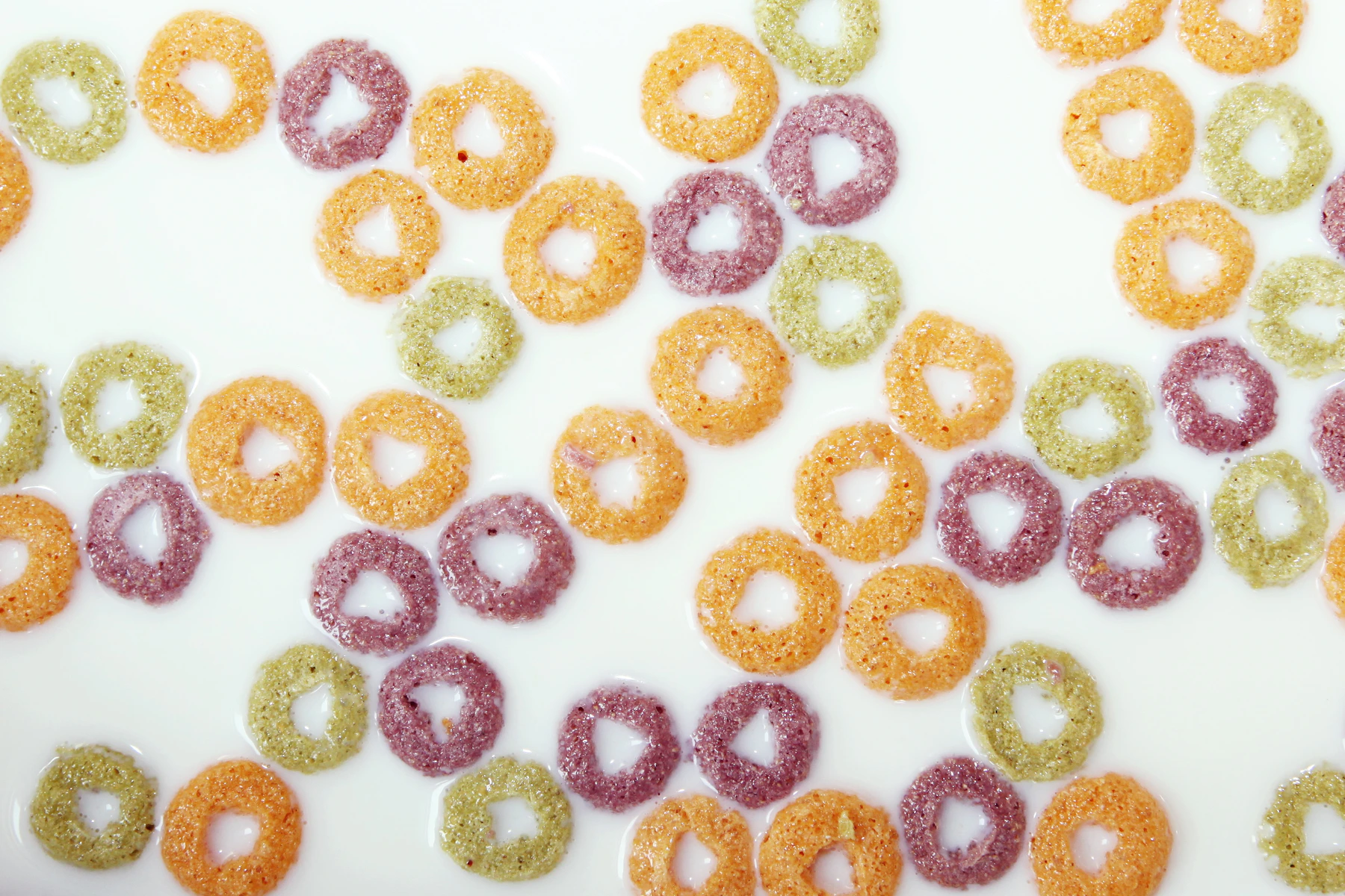 Fresh breakfast foods arranged on a bright kitchen table