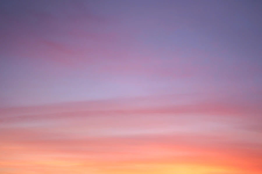 Sunrise over a rugged open landscape