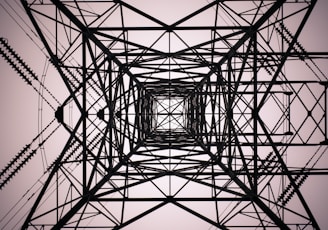 black electrical tower