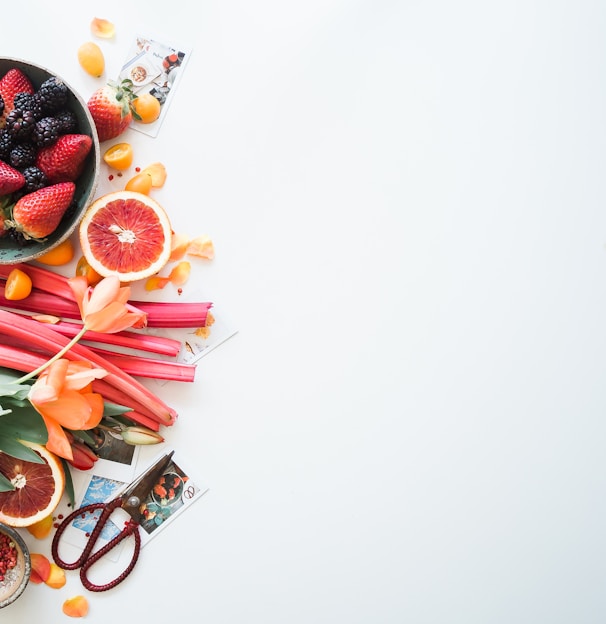 variety of sliced fruits