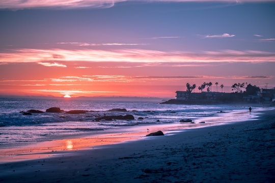 island during golden hour in Malibu United States