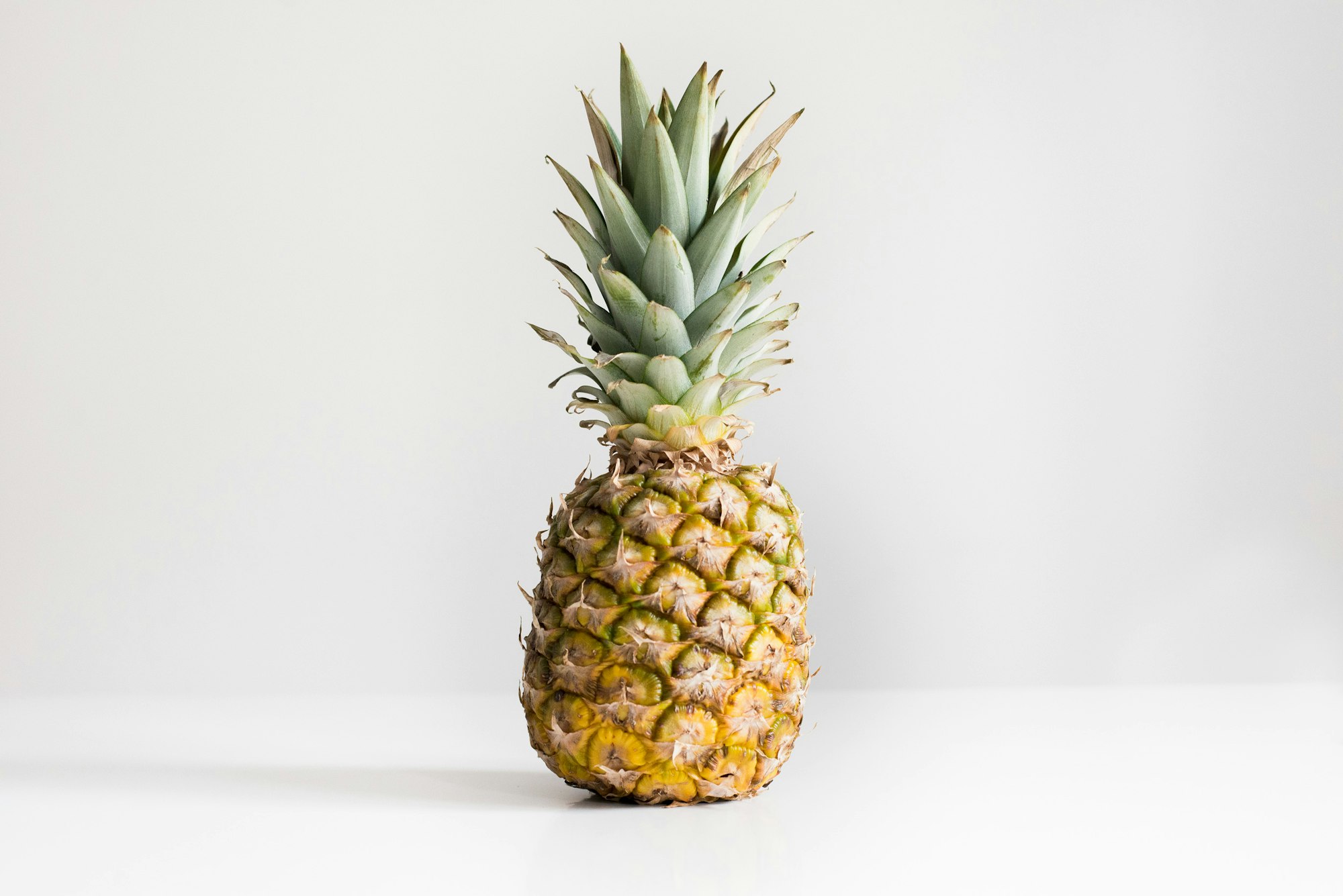 Pineapple as a multiple berry fruit, with seeds in individual segments