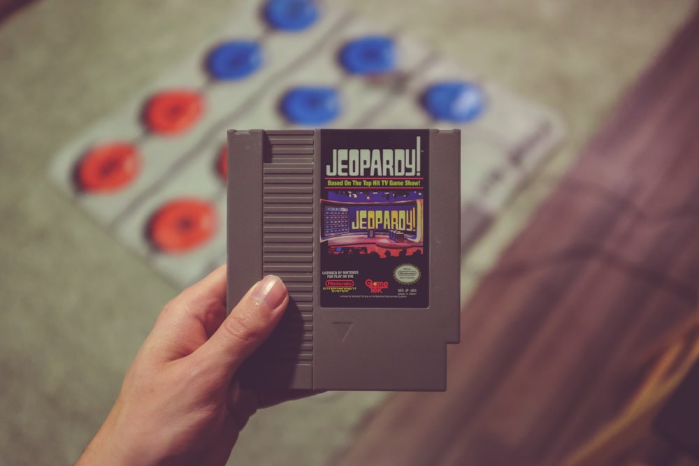 Nintendo Jeopardy game cartridge