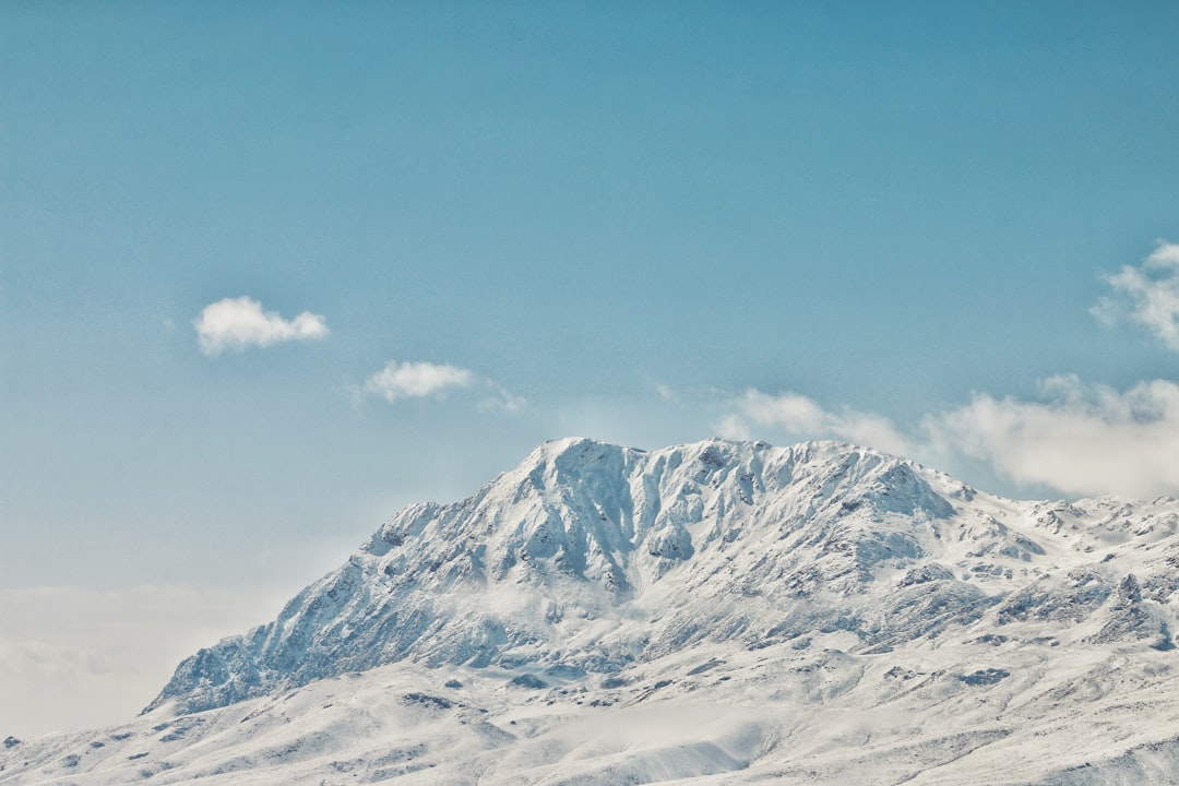 landscape photography of white mountain