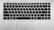 A monochrome image of a laptop keyboard featuring standard QWERTY layout. Keys include letters, numbers, and function keys as well as shortcuts such as Ctrl, Alt, and Windows key. The surface is slightly worn, indicating use. Below the keyboard, a touchpad is visible.