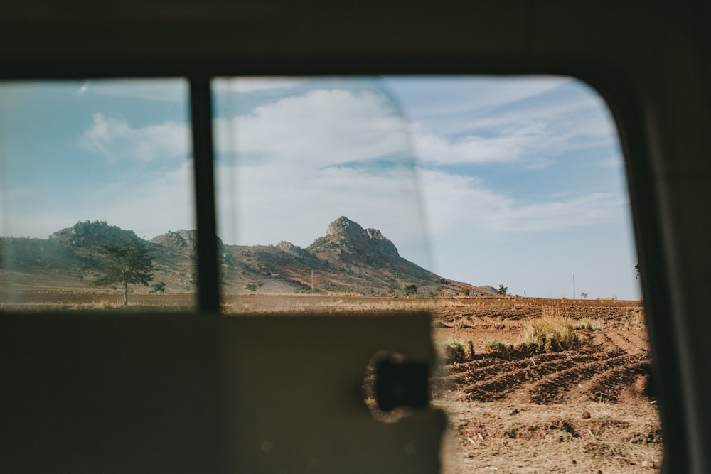 clear vehicle windshield opened