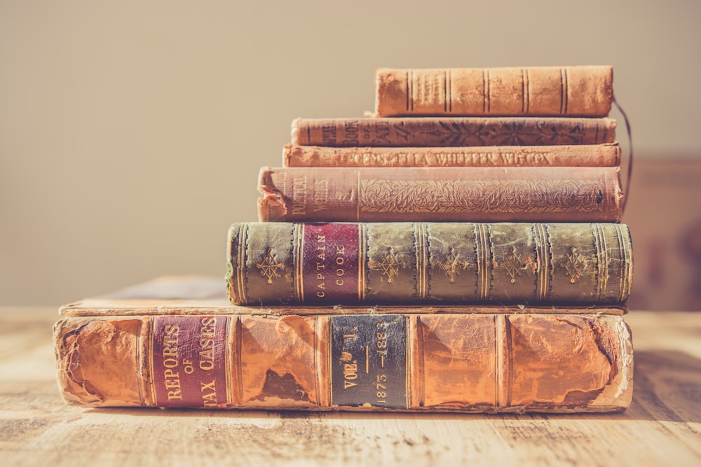 Antique Books In A Library High-Res Stock Photo - Getty Images