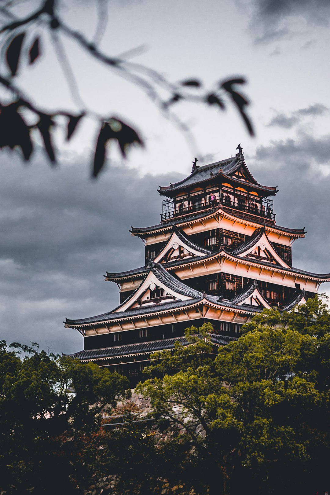 Landmark photo spot Hiroshima Castle Japan