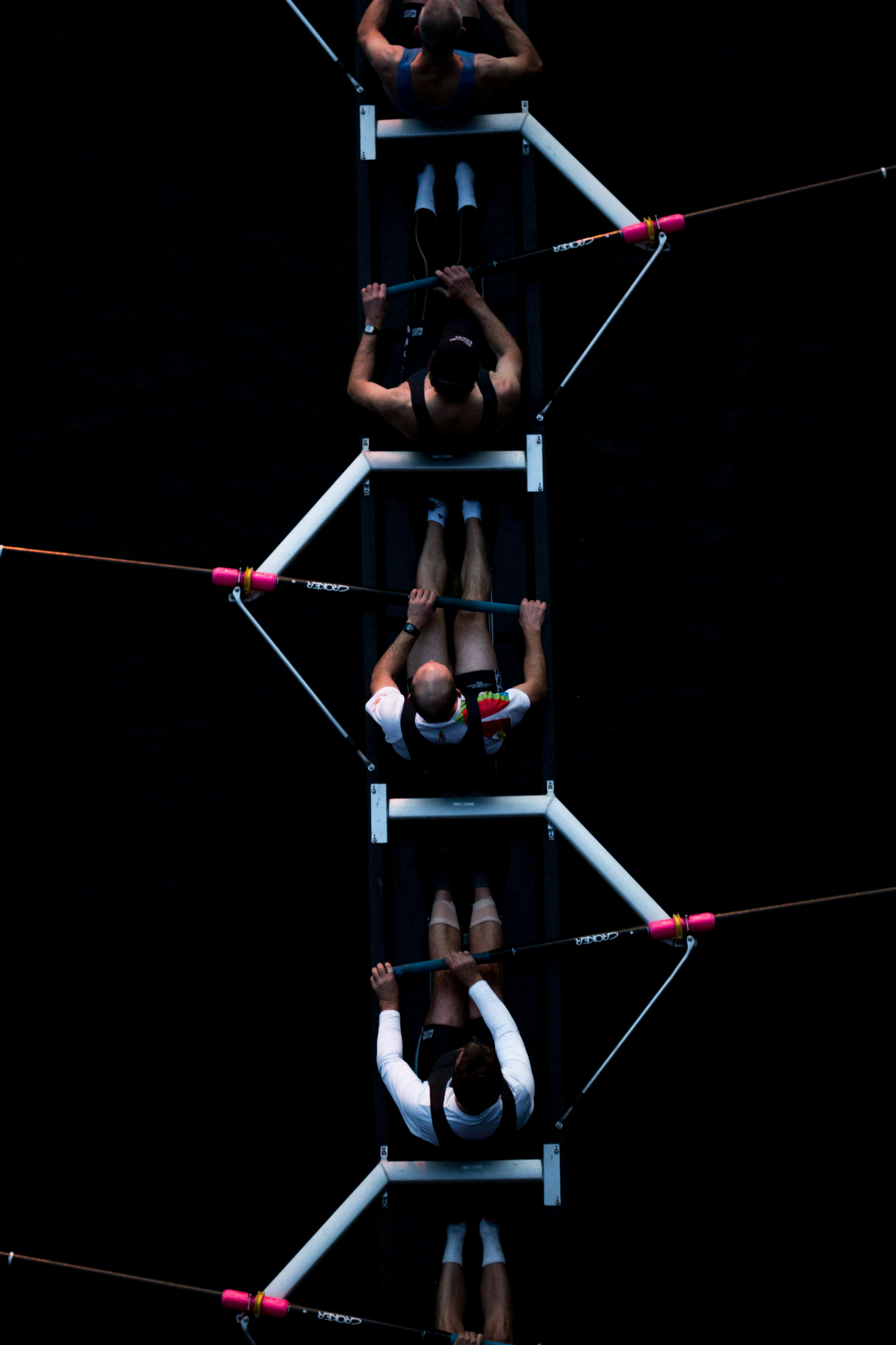 great photo recipe,how to photograph five men riding row boat