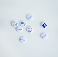 facebook button pins