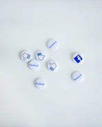 facebook button pins