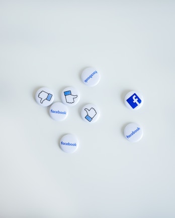 facebook button pins