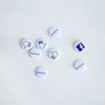 facebook button pins