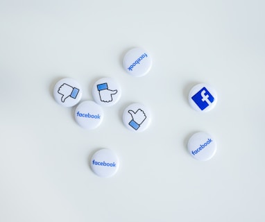 facebook button pins