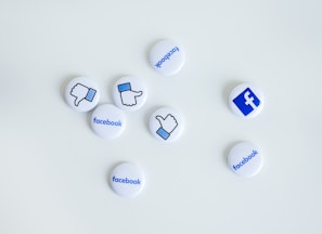 facebook button pins